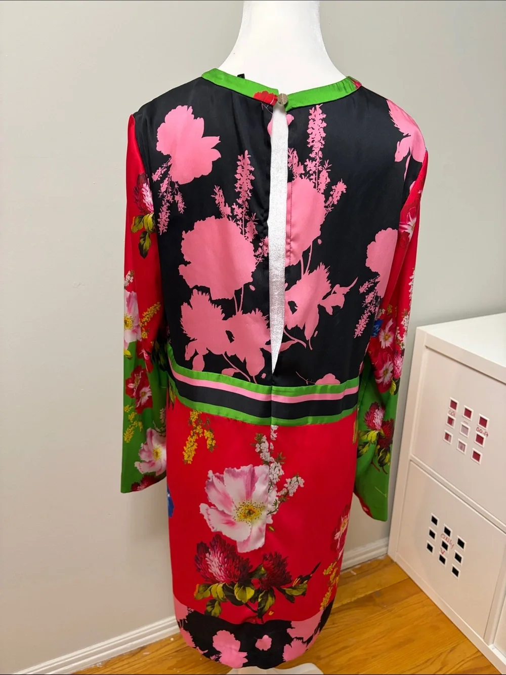 Ted Baker Yanna Berry Sundae Floral Tunic Dress Size 3 / US 8 - READ